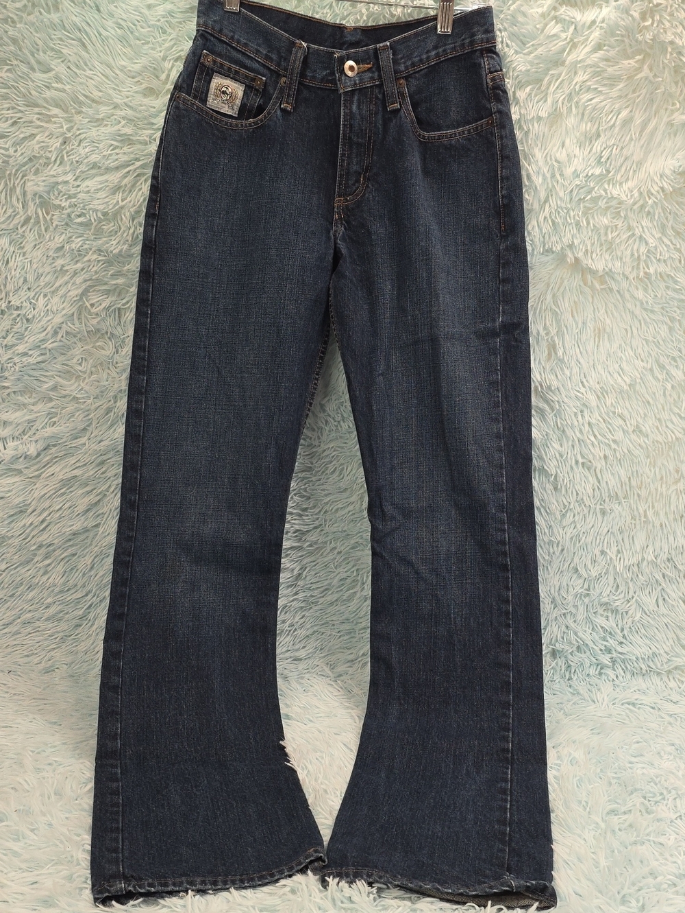 Cinch Dark Wash Classic Bootcut Jeans Size 28x36 Slim Fit Long
